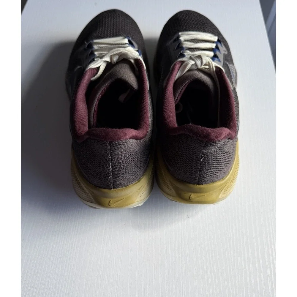 Nike Air Zoom Pegasus 37 Men's Size 9 Brown Burgundy Running Shoes BQ9647-200 - Picture 8 of 13